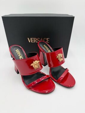 Versace Heeled Medusa Shoes - 36